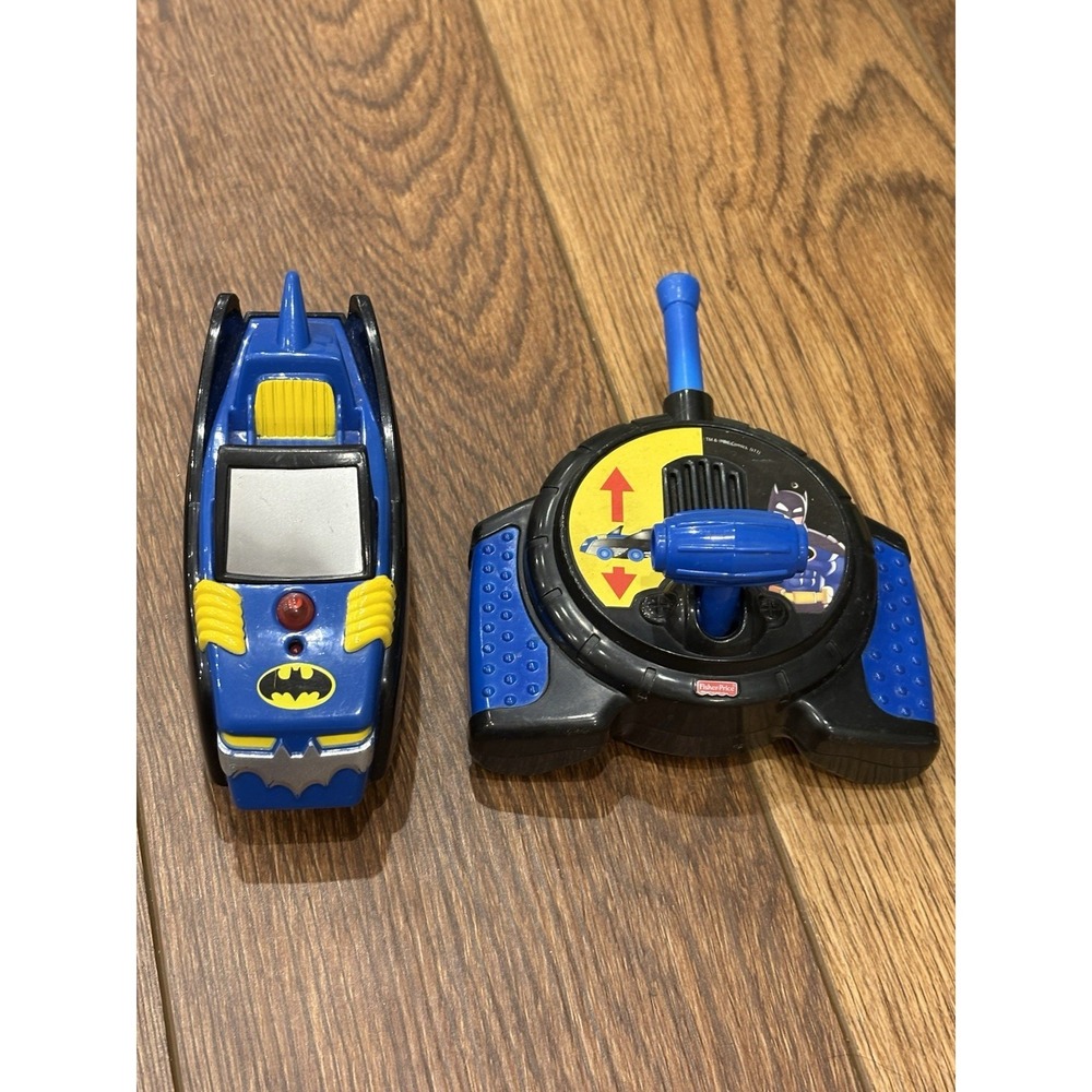 Fisher-Price GeoTrax DC Batman Batmobile Car & Remote w/ Sounds
